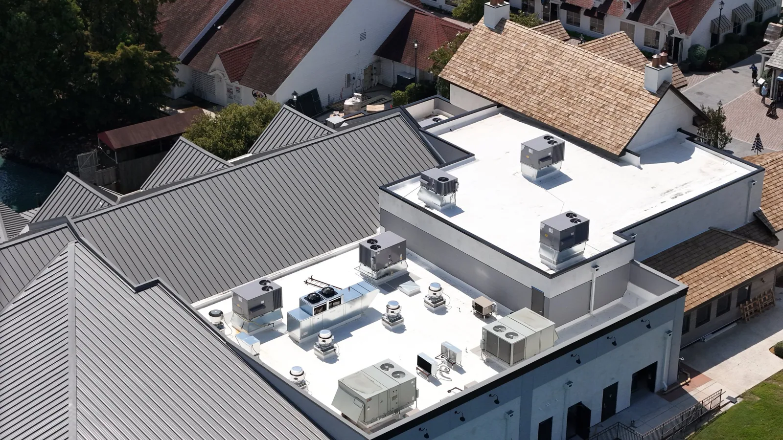 TPO roof installation in Plantation, FL