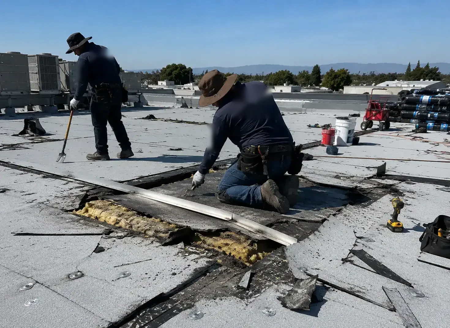 Commercial Roof Inspection in Plantation, FL