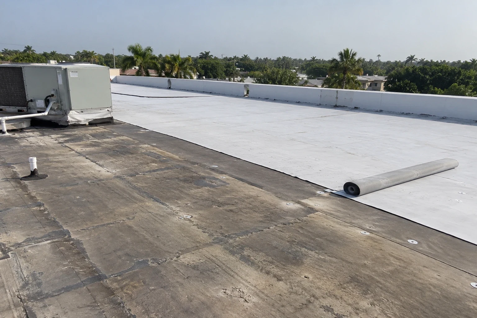 Commercial Roof Recover in Plantation, FL